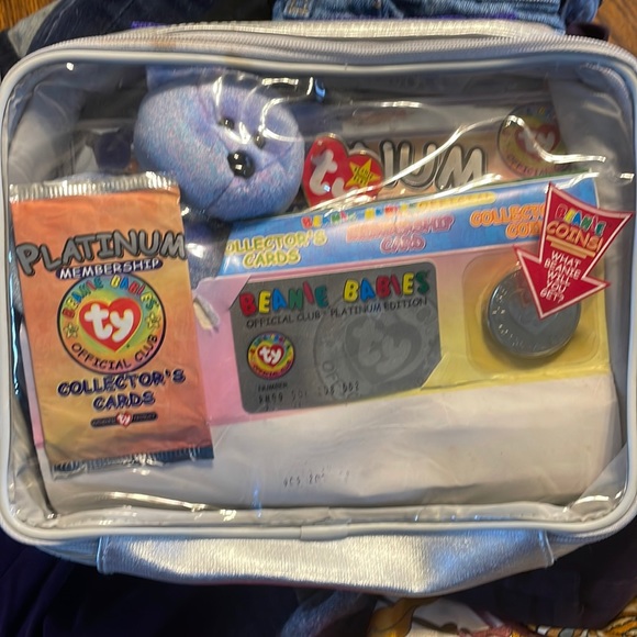 Ty beanie baby platinum membership certificate 1999 clubby ii beanie babies - Picture 1 of 12